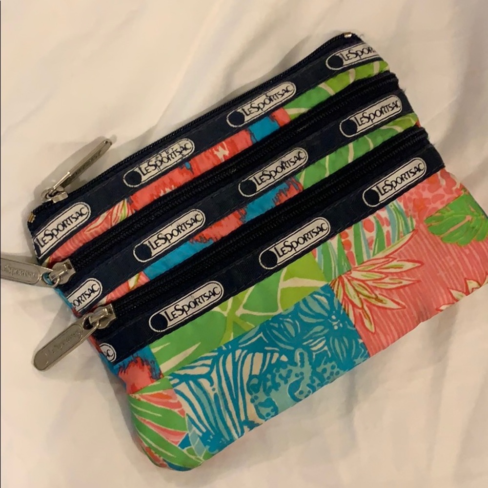 3 zip pouch